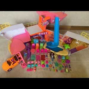 Polly Pocket Cruise Ship (60+ pieces included)